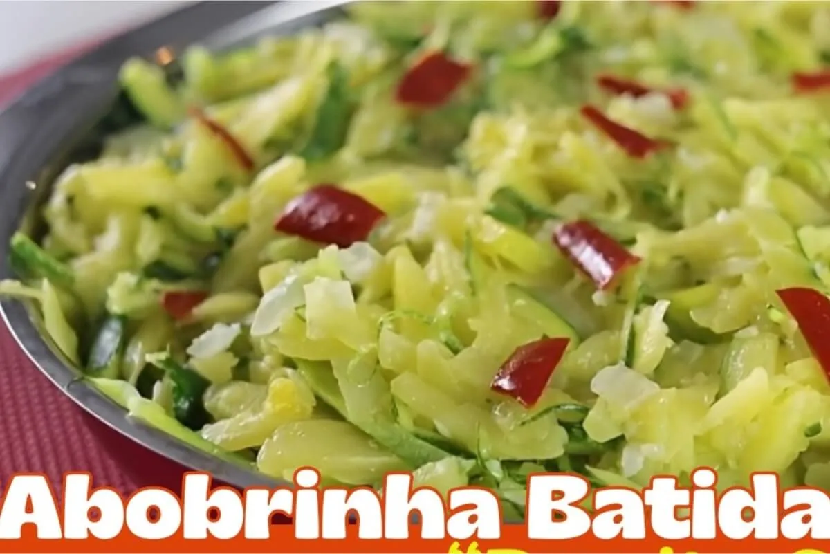 Abobrinha batida mineira: aprenda a receita caipira original, leve e saborosa para o seu dia a dia
