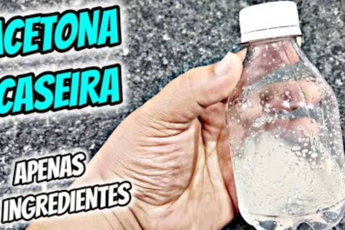 Acetona caseira: depois que aprendi parei de gastar no mercado