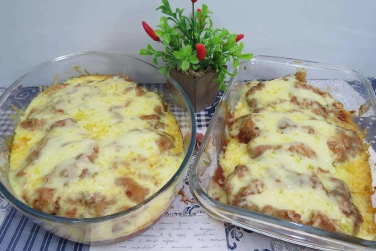 Agora fica bem fácil para você fazer frango à parmegiana para o seu almoço