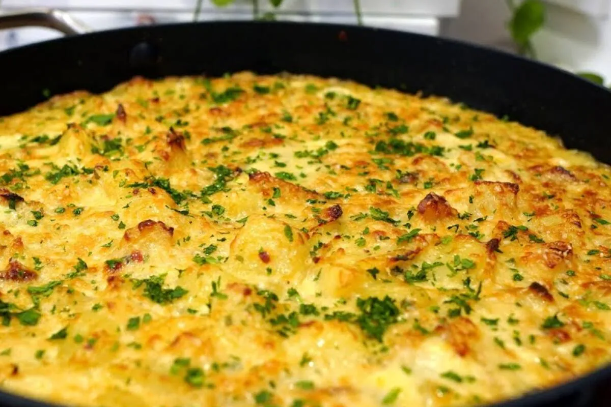 Almoço de domingo de páscoa: bacalhau com natas fácil e maravilhoso