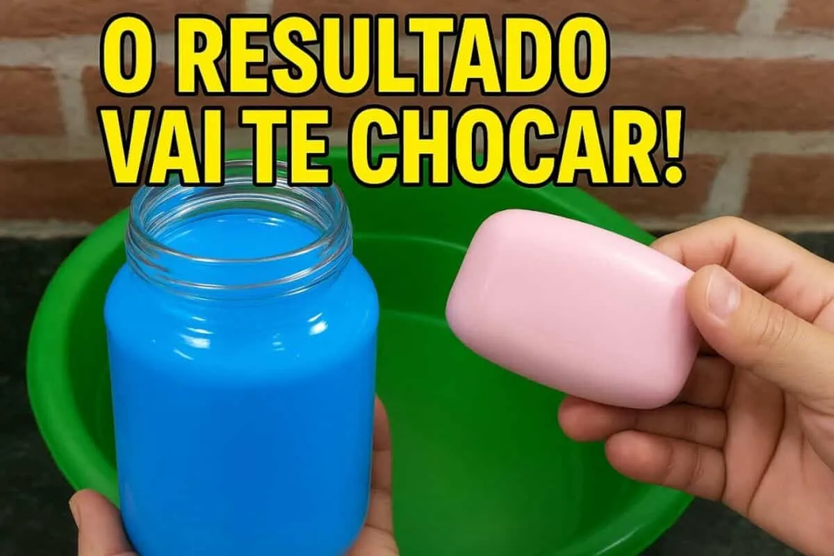 Amaciante caseiro feito com sabonete que deixa as roupas macias e super perfumadas