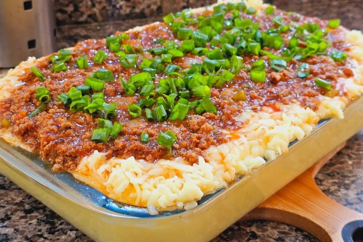 Angu com carne moída do jeito mineiro que sustenta e agrada todo mundo