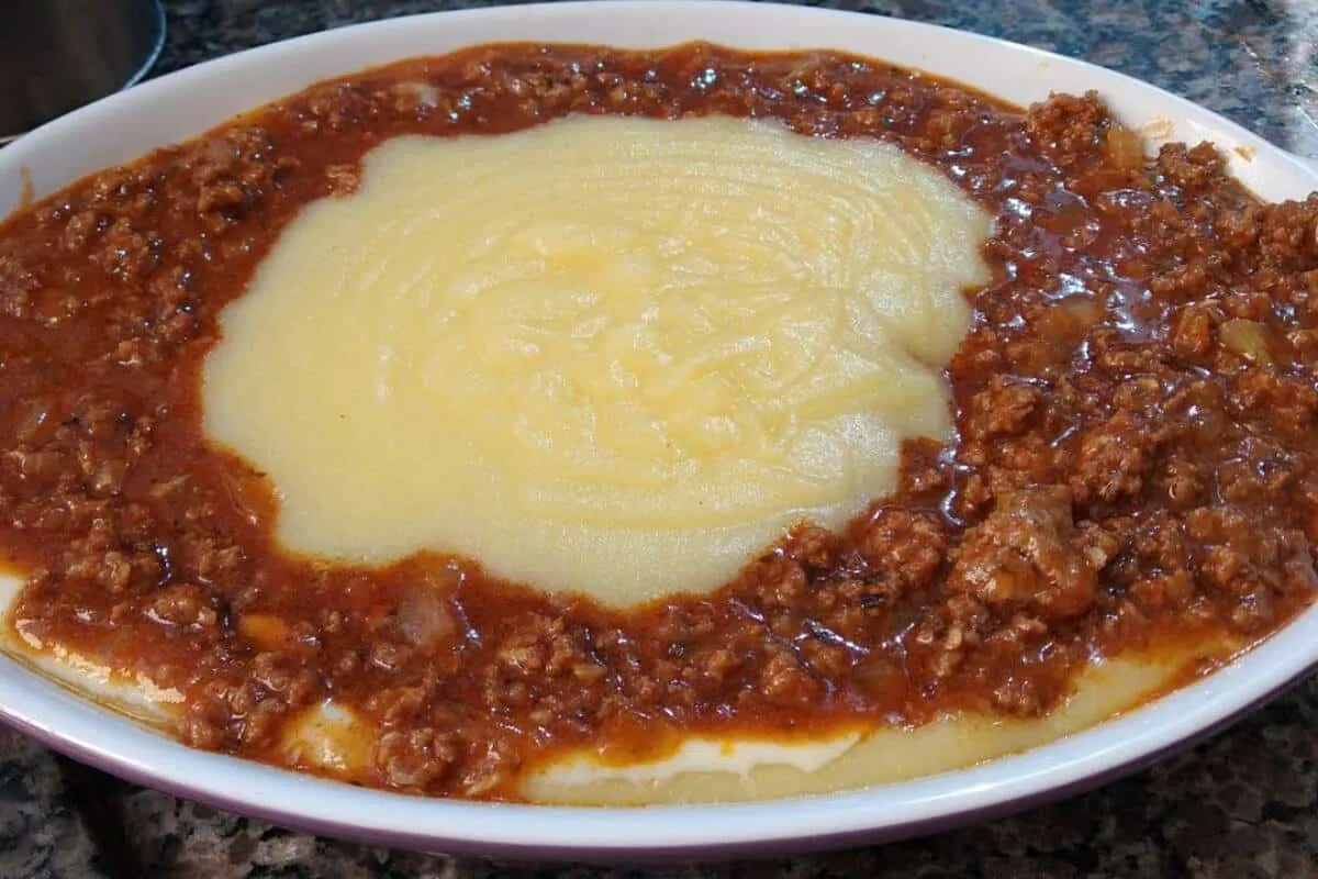 Angu de carne moída: ótimo para um jantar nesses dias mais friozinhos que estão chegando