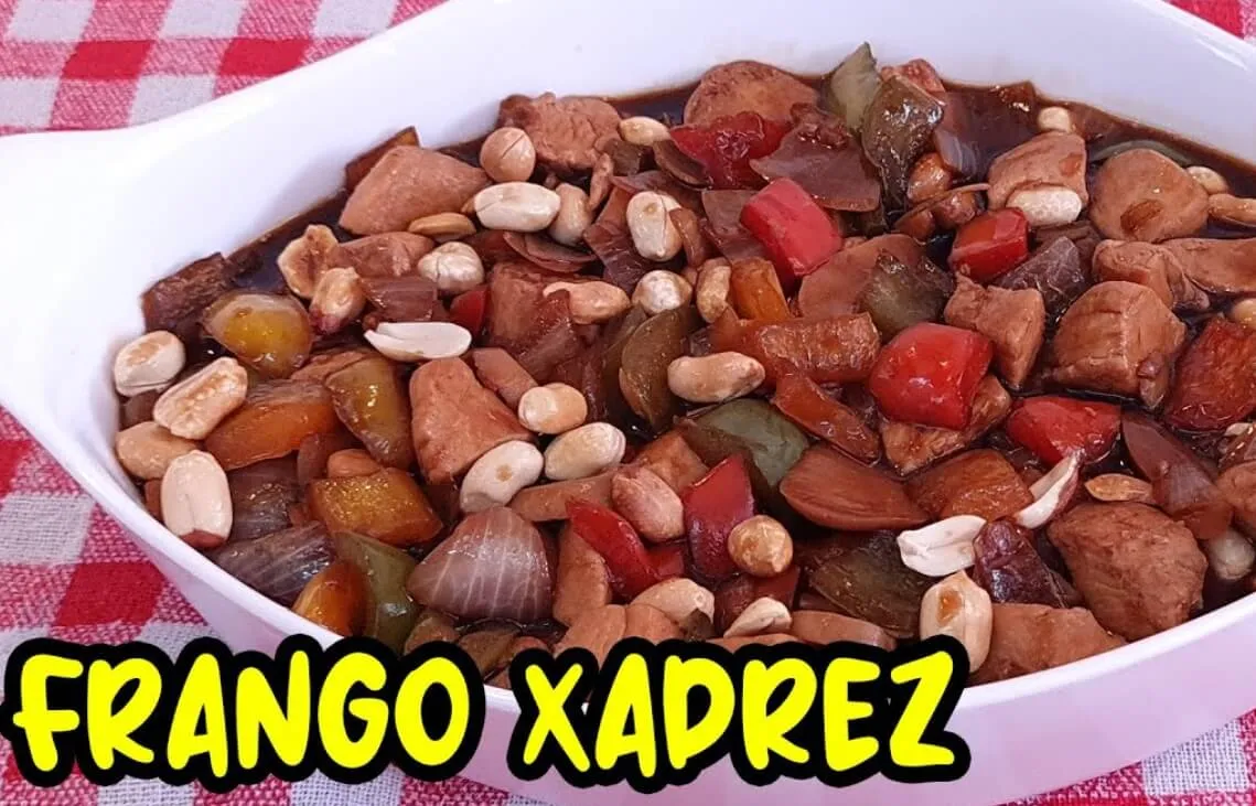Aprenda a fazer um frango xadrez verdadeiro para seu almoço de domingo