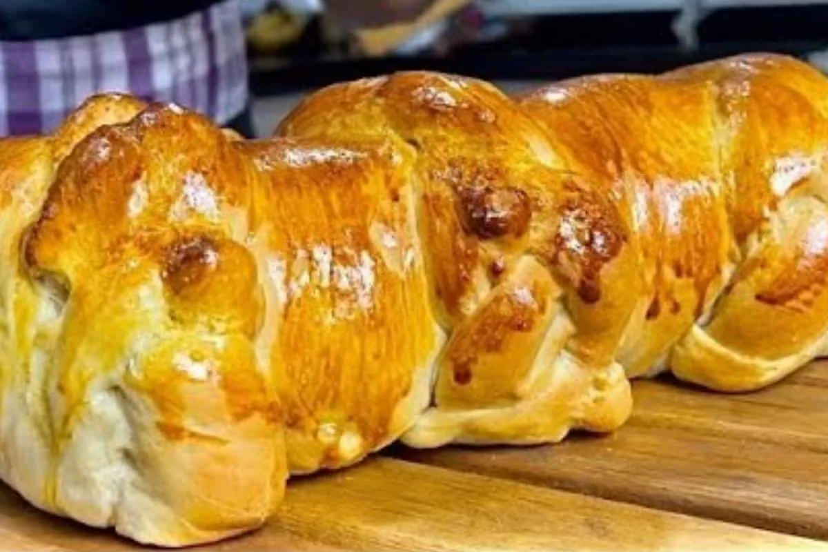 Aprendi a fazer um pão caseiro econômico e fofinho que vai apenas 1 ovo