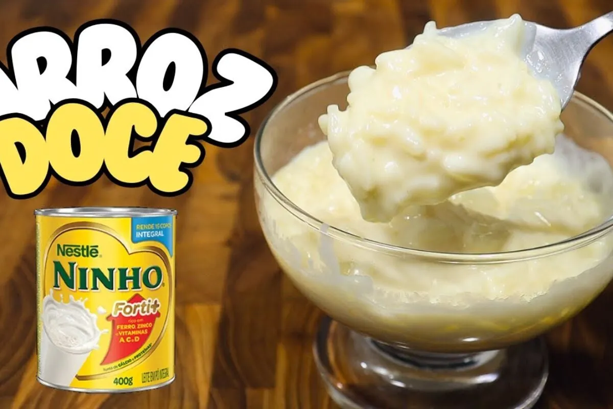 Arroz doce de leite ninho, a receita mais cremosa e fácil de fazer que vai encantar a todos