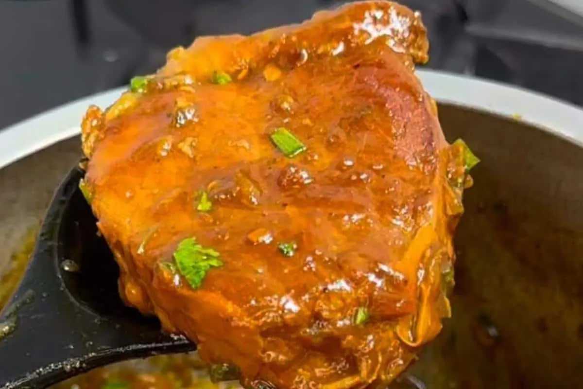 assado de panela gostoso e suculento com um tempero especial que minha mãe me ensinou