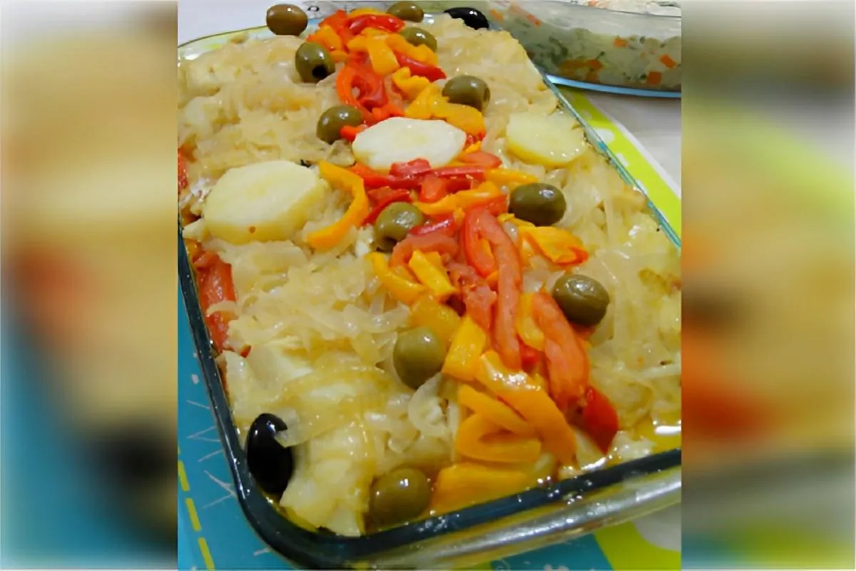 Bacalhau ao forno receita portuguesa tradicional da minha família perfeita para o natal