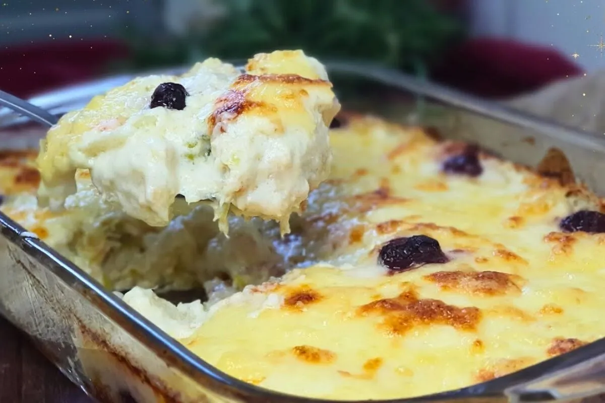 Bacalhau cremoso para festas a melhor receita gratinada para brilhar na ceia de Natal