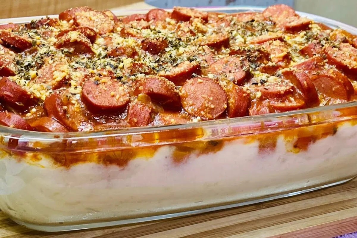 Batata cremosa pronta em minutos para você servir como um acompanhamento delicioso no réveillon