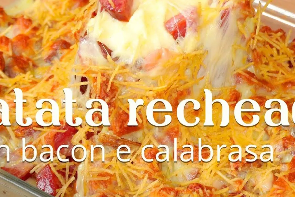 Batata recheada muito fácil e gostosa para preparar hoje no almoço