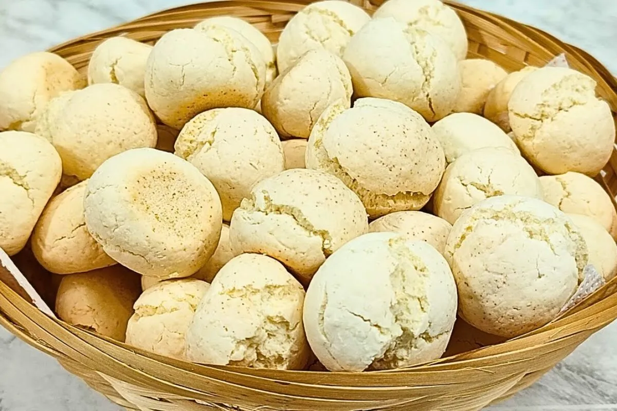 Biscoitinho de polvilho de coco: só uma receita rende bastante e fica irresistível