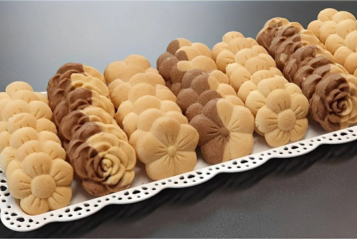Biscoito amanteigado de padaria ótimo para decorar sua mesa de natal