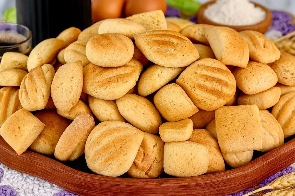 Biscoito de nata simples e delicioso que derrete na boca e fica pronto em poucos minutos