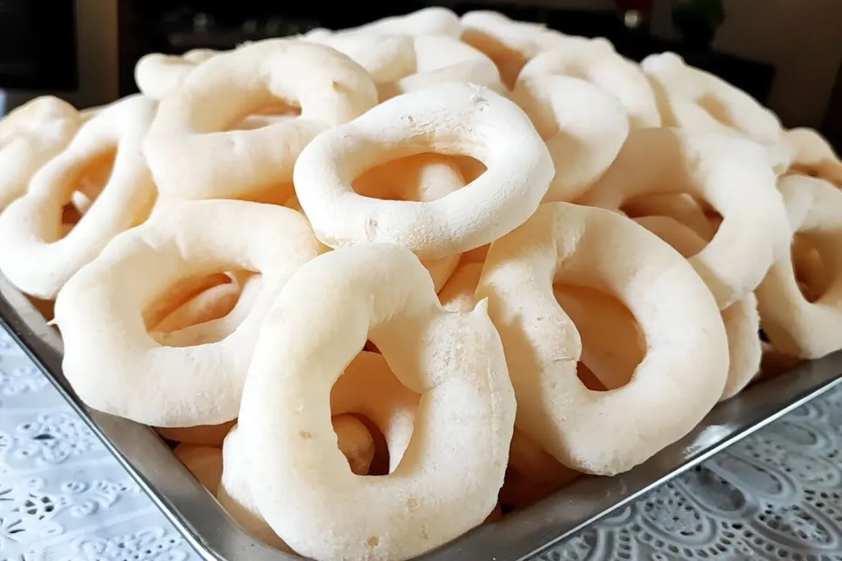 Biscoito de polvilho assado: a famoso vento levou para saborear com um cafezinho