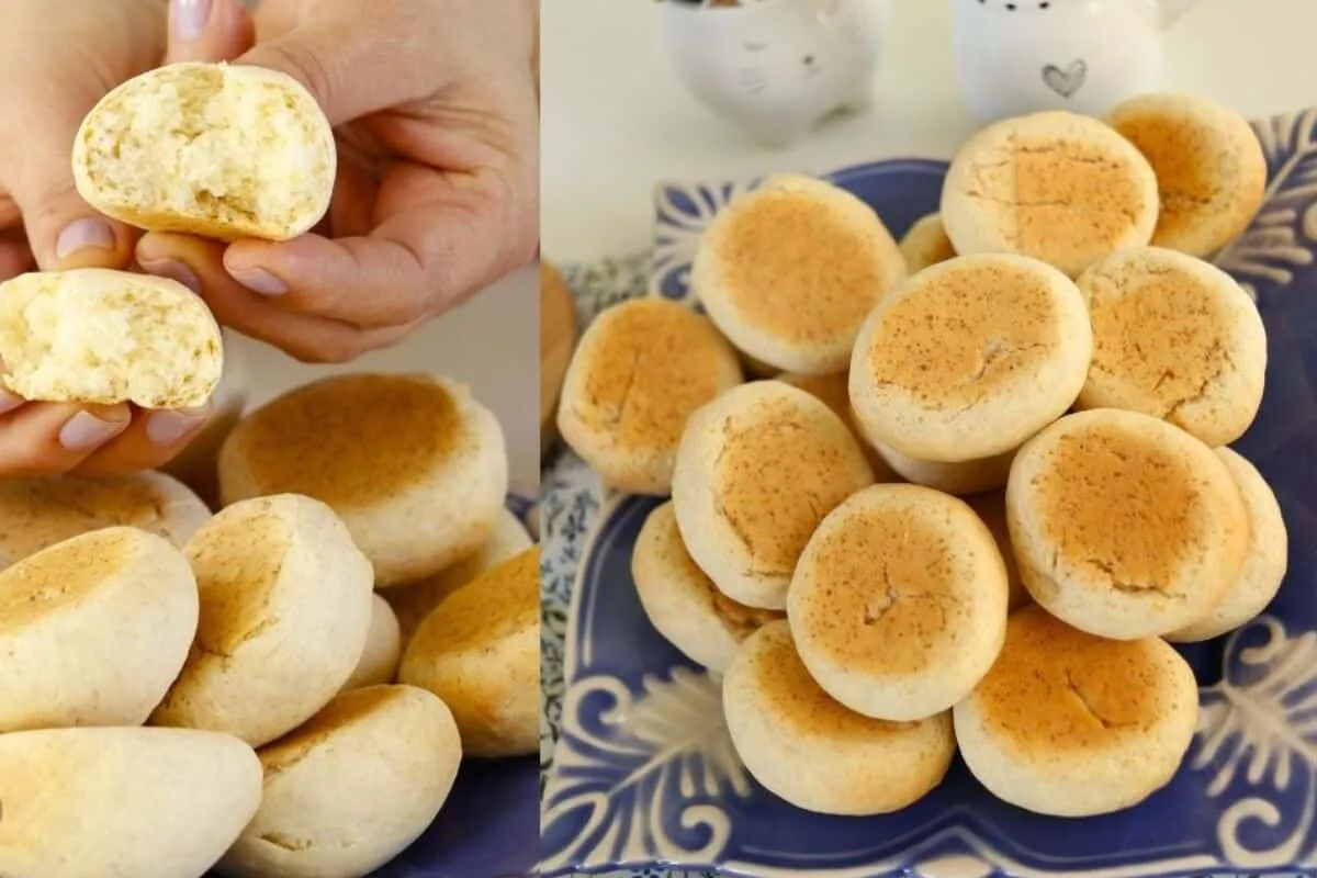 Bolacha de creme de leite sem ovo perfeita para acompanhar o cafezinho