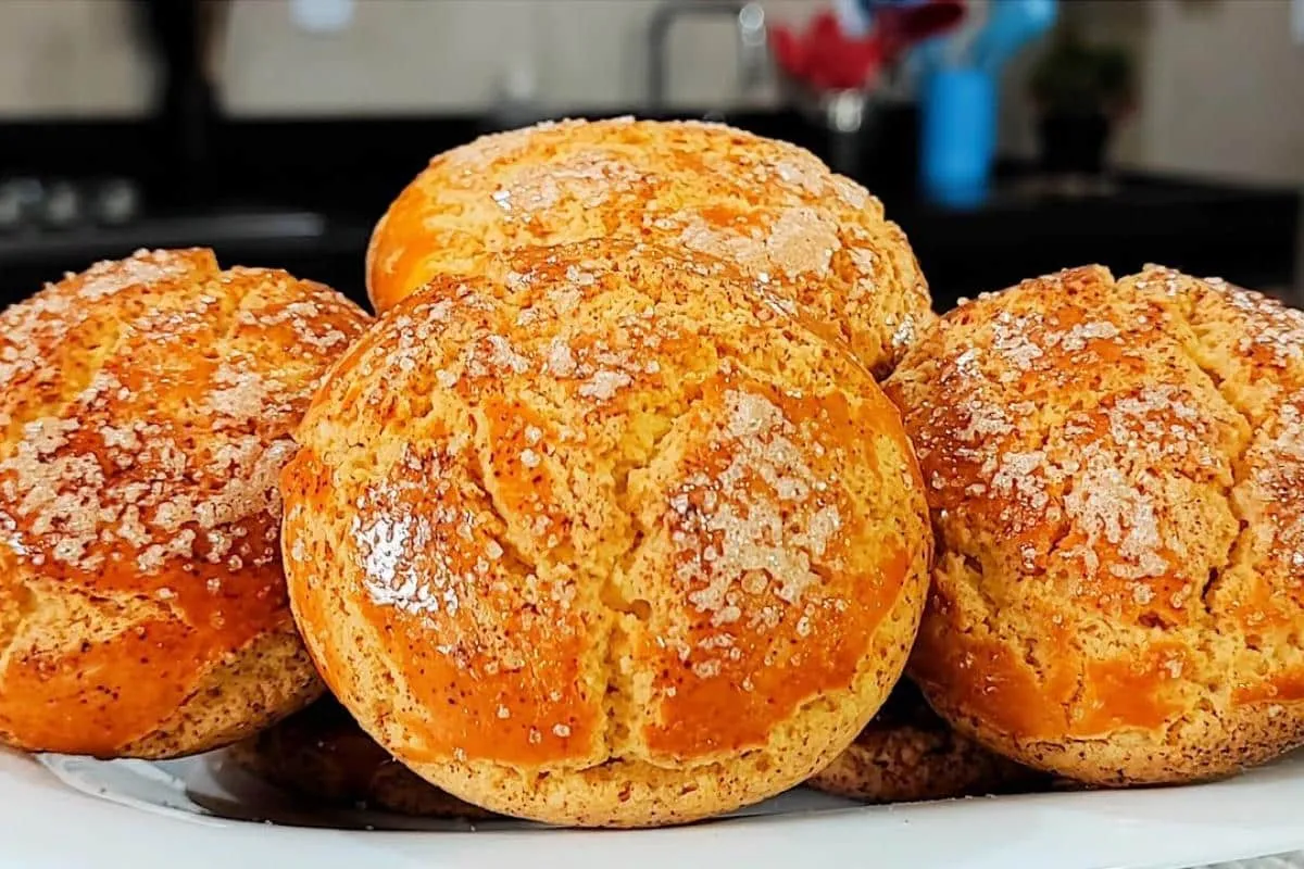Bolacha de fubá da vovó crocante por fora e macia por dentro para o chá da tarde