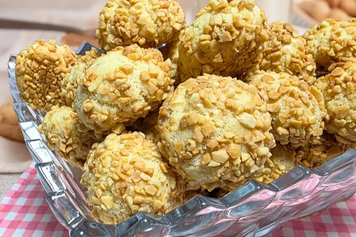 Bolachinha de amendoim: crespinho, receita perfeita para o café, a bolachinha mais gostosa do mundo