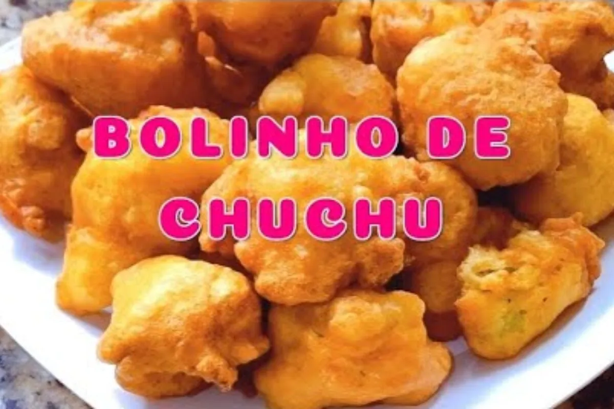 Bolinho de chuchu, uma receita da roça simples e fácil, ideal para acompanhar suas refeições