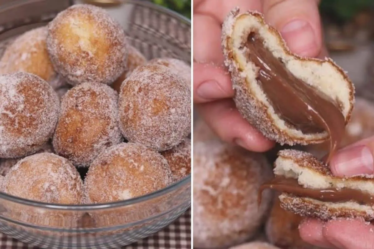 Bolinho de chuva recheado: você não mais querer fazer a receita original