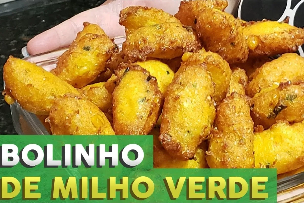 Bolinho de milho frito caipira: fazendo desse jeito ele não fica engordurado