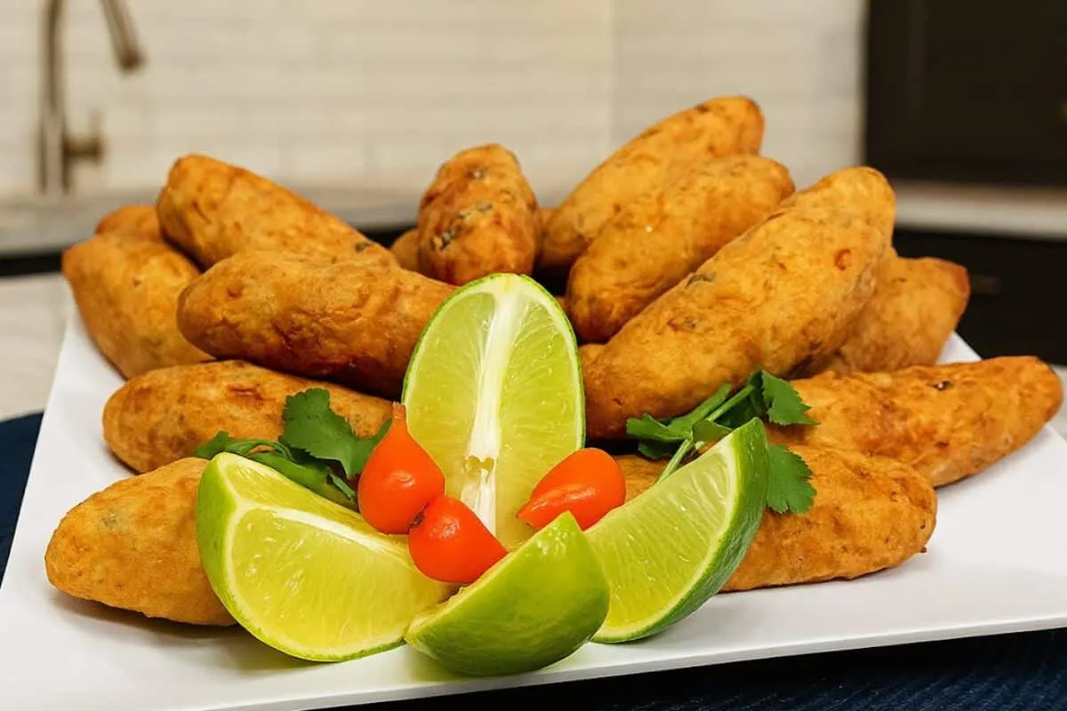 Bolinho de sardinha crocante, econômico e muito fácil de fazer sem encharcar de óleo