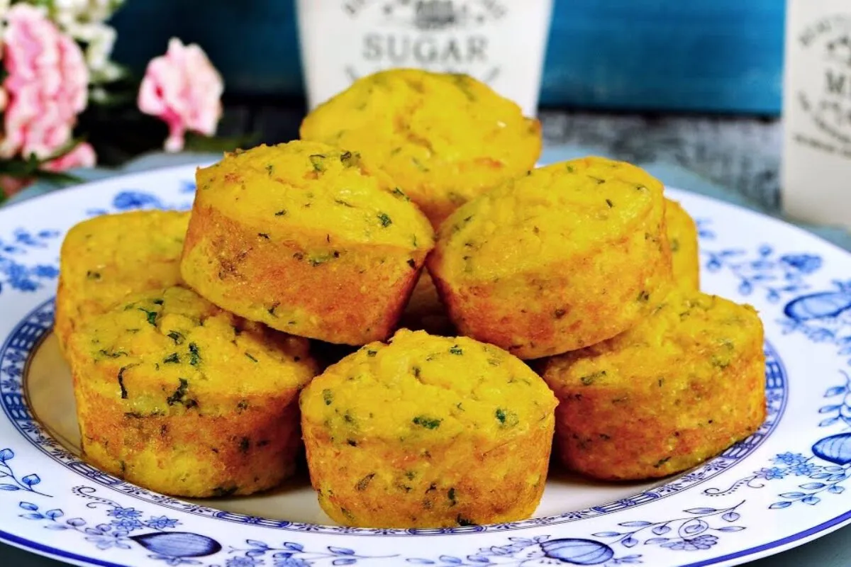 Bolinho salgado sem glúten: leve e delicioso para o café da manhã ou da tarde