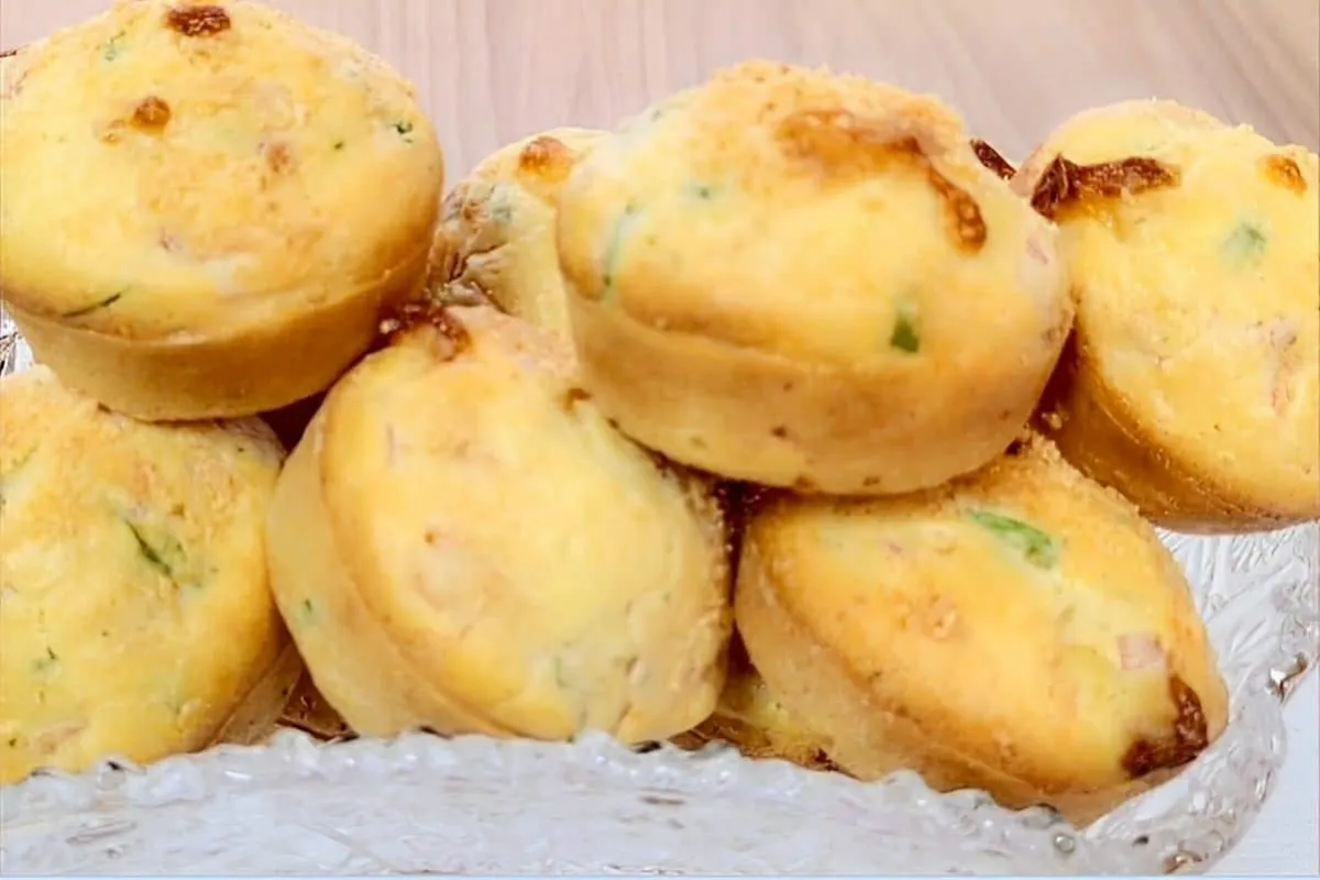 Bolinho salgado simples e fácil de fazer para comer a qualquer hora e em qualquer lugar