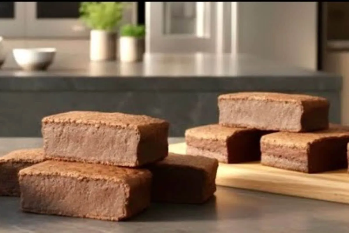 Bolo cremoso de chocolate, que fica úmido, brilhoso e com um sabor intenso de chocolate