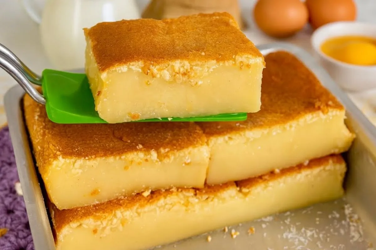 Bolo de 4 leites que derrete na boca e fica com a textura que parece mais um pudim