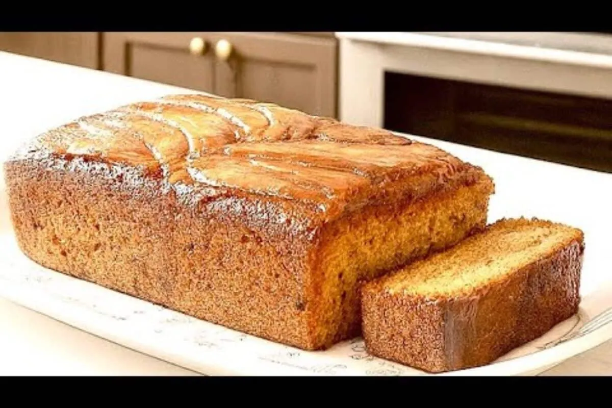 Bolo de banana, o melhor que você já fez, com um aroma divino que vai perfumar a sua cozinha