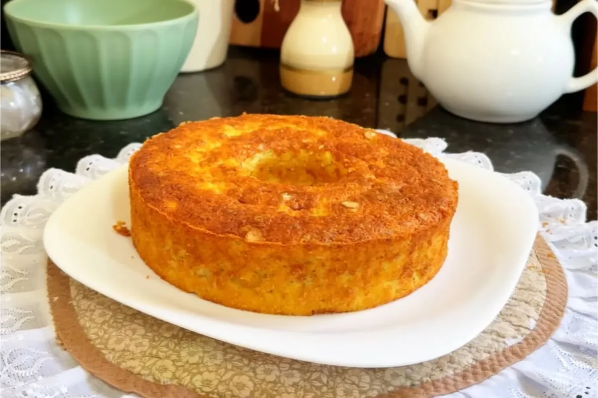 Bolo de banana sem glúten: também sem lactose, fácil de preparar e muito saboroso