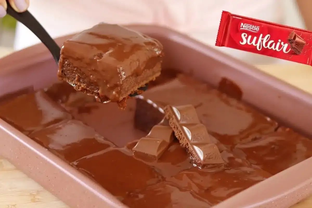 Bolo de chocolate suflair: receita que está fazendo o maior sucesso na internet