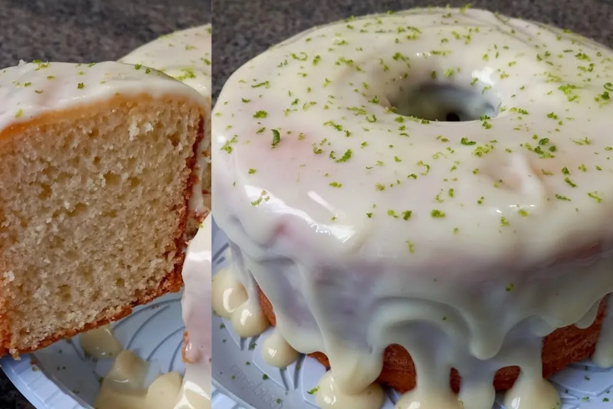 Bolo de limão de liquidificador muito fácil e rápido, para quem não quer perder tempo na cozinha