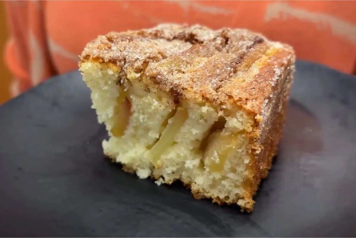 Bolo de maçã com iogurte: macio, úmido e com aquele toque de canela que perfuma a casa inteira