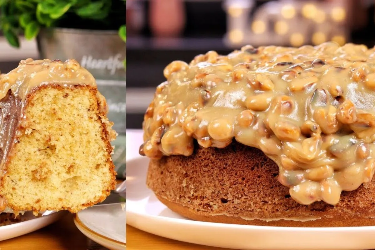 Bolo de paçoquinha com pé de moça que derrete na boca: receita daquelas que conquistam todo mundo