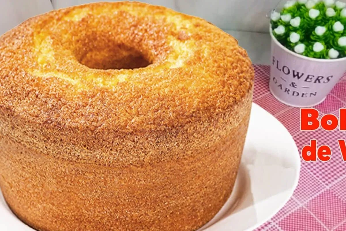 Bolo de vó: super fofo e úmido, o melhor para acompanhar um cafezinho