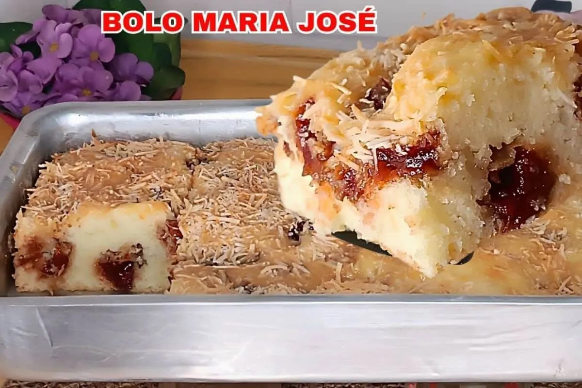 Bolo maria josé fofinho e saboroso que vai surpreender todo mundo na primeira fatia