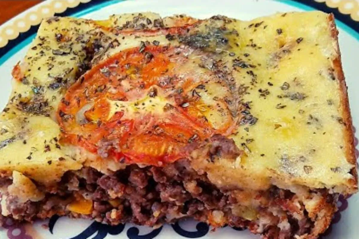 Bolo milionário de carne moída, uma sugestão de prato principal muito cremosa e diferente