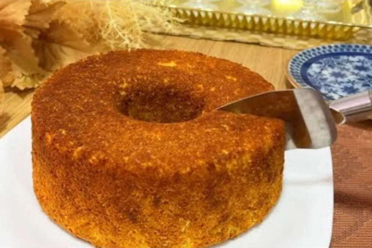Bolo pudim sem farinha: sem trigo, bolo úmido, fofinho e delicioso para o fim de ano