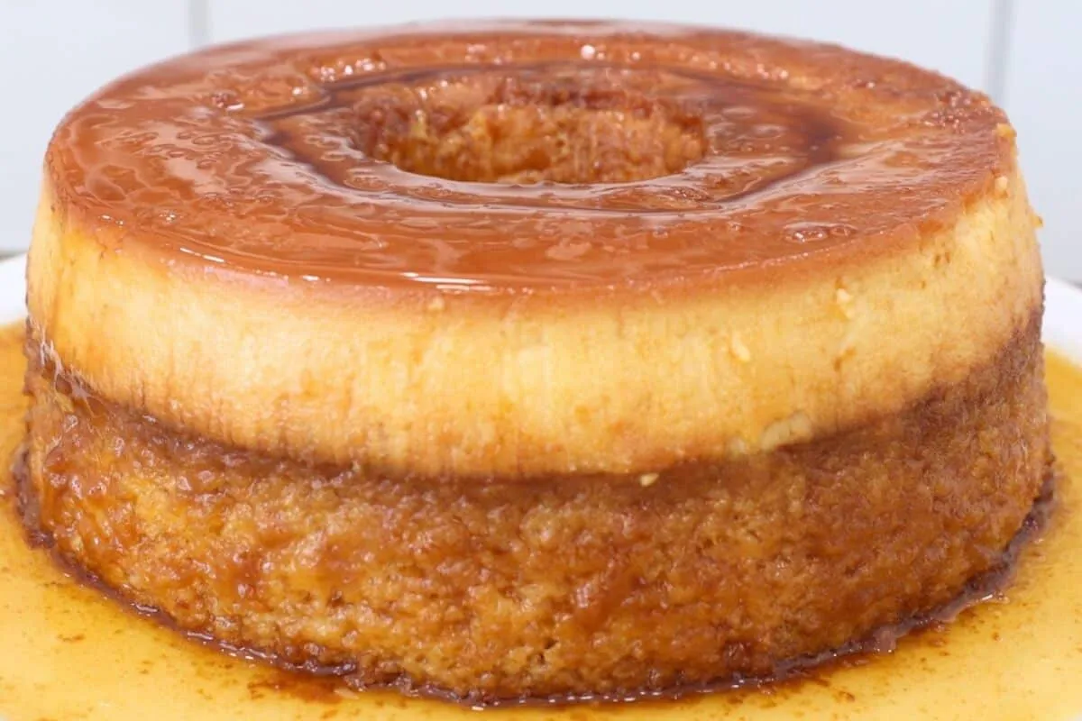 Bolo pudim simples e fácil: o melhor que já fiz, sobremesa cremosa para a Ceia de Réveillon