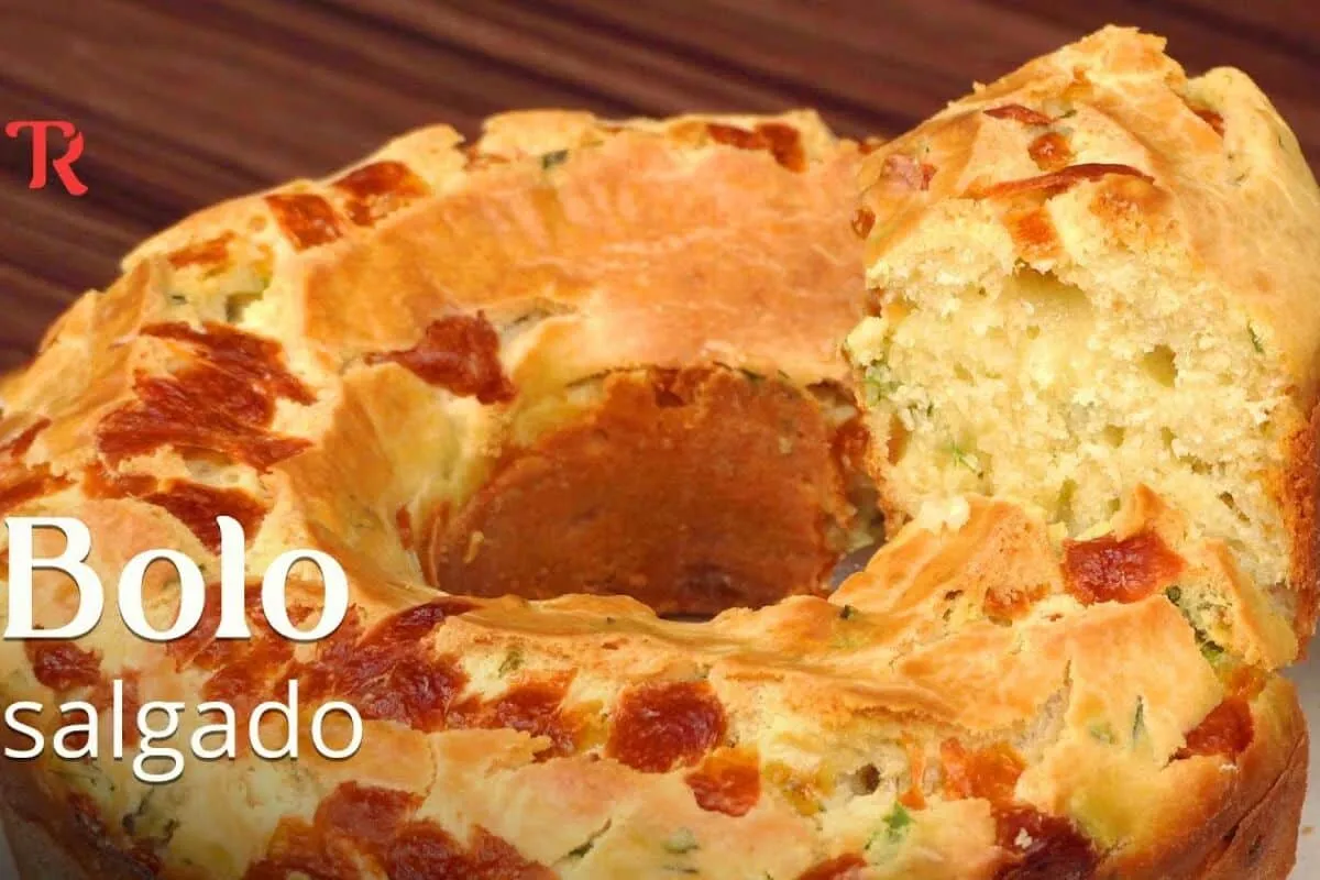 Bolo salgado fofinho e super fácil de preparar, a opção perfeita para um lanche da tarde completo