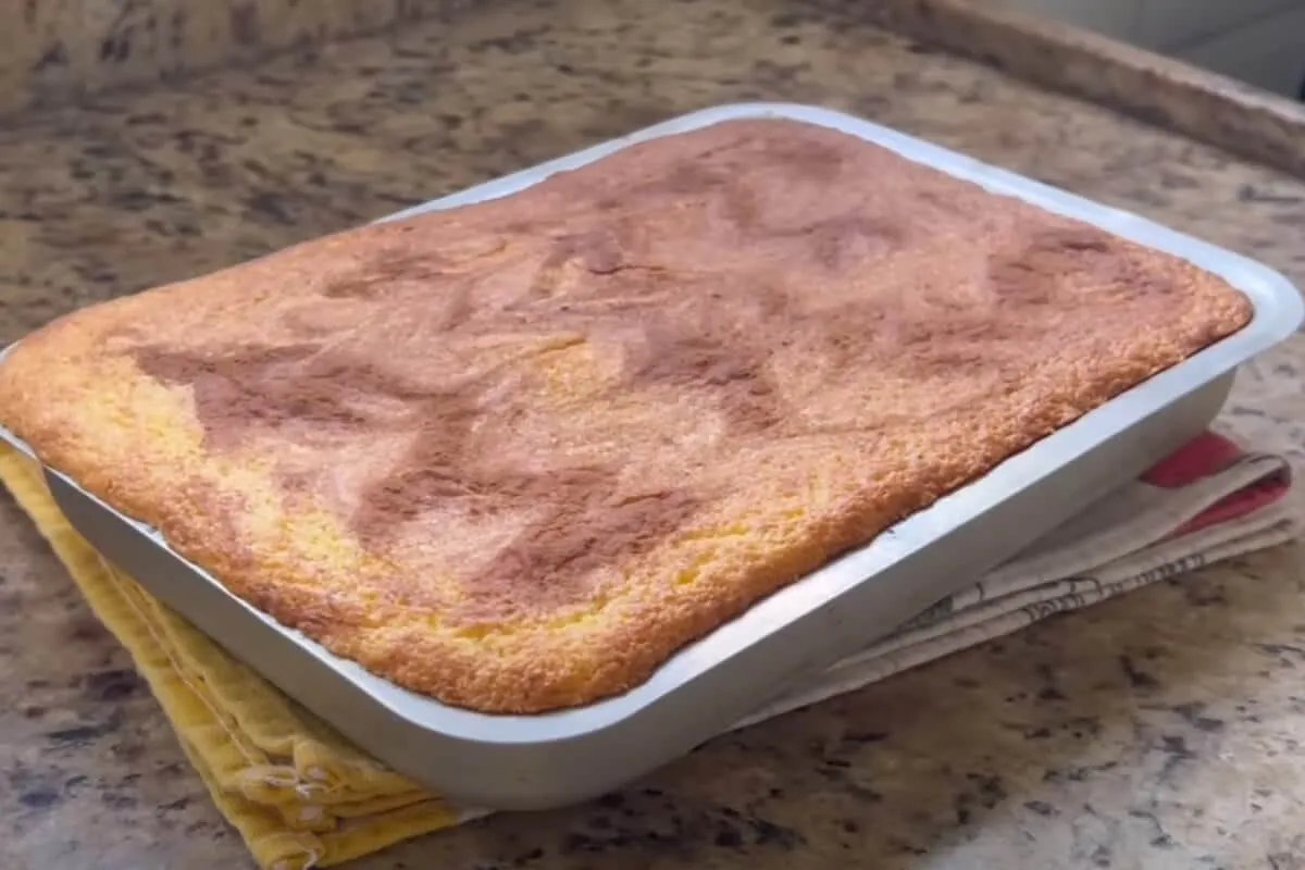 Bolo sem farinha de trigo delicioso para você receber as visitas no café da tarde