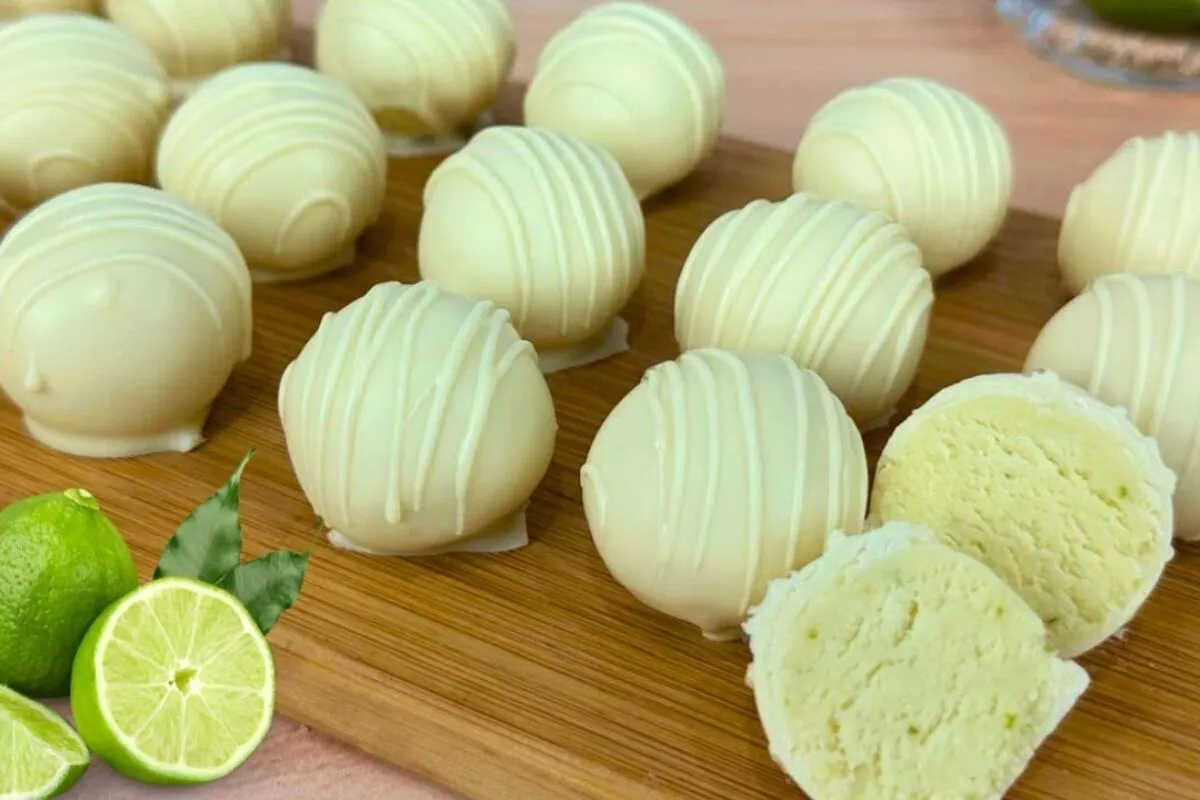 Bombom de limão: prepare esse doce maravilhoso com apenas 4 ingredientes de um jeito muito fácil e rápido
