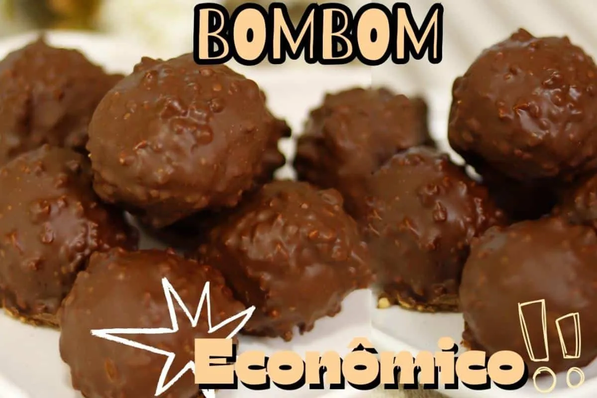 Bombom econômico de páscoa: uma delícia e super fácil de fazer