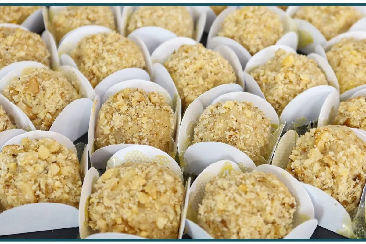 Brigadeiro de nozes super gostoso e diferente para surpreender na festinha de aniversário
