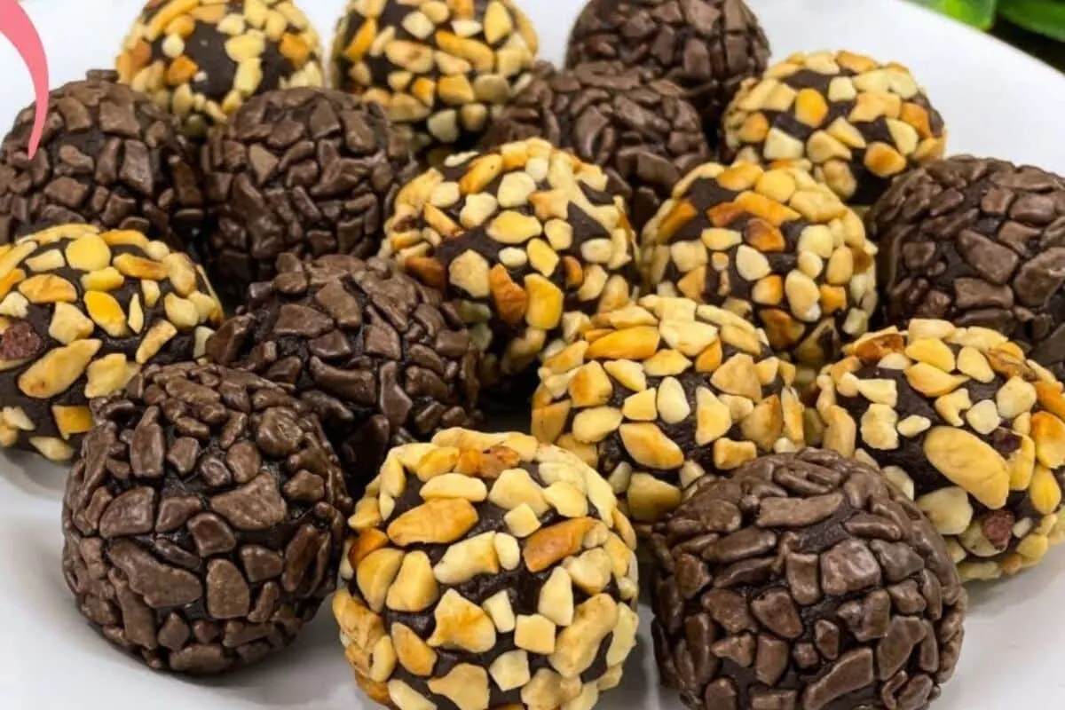 Brigadeiro sem açúcar, sem leite e sem adoçante: feito com apenas 4 ingredientes simples