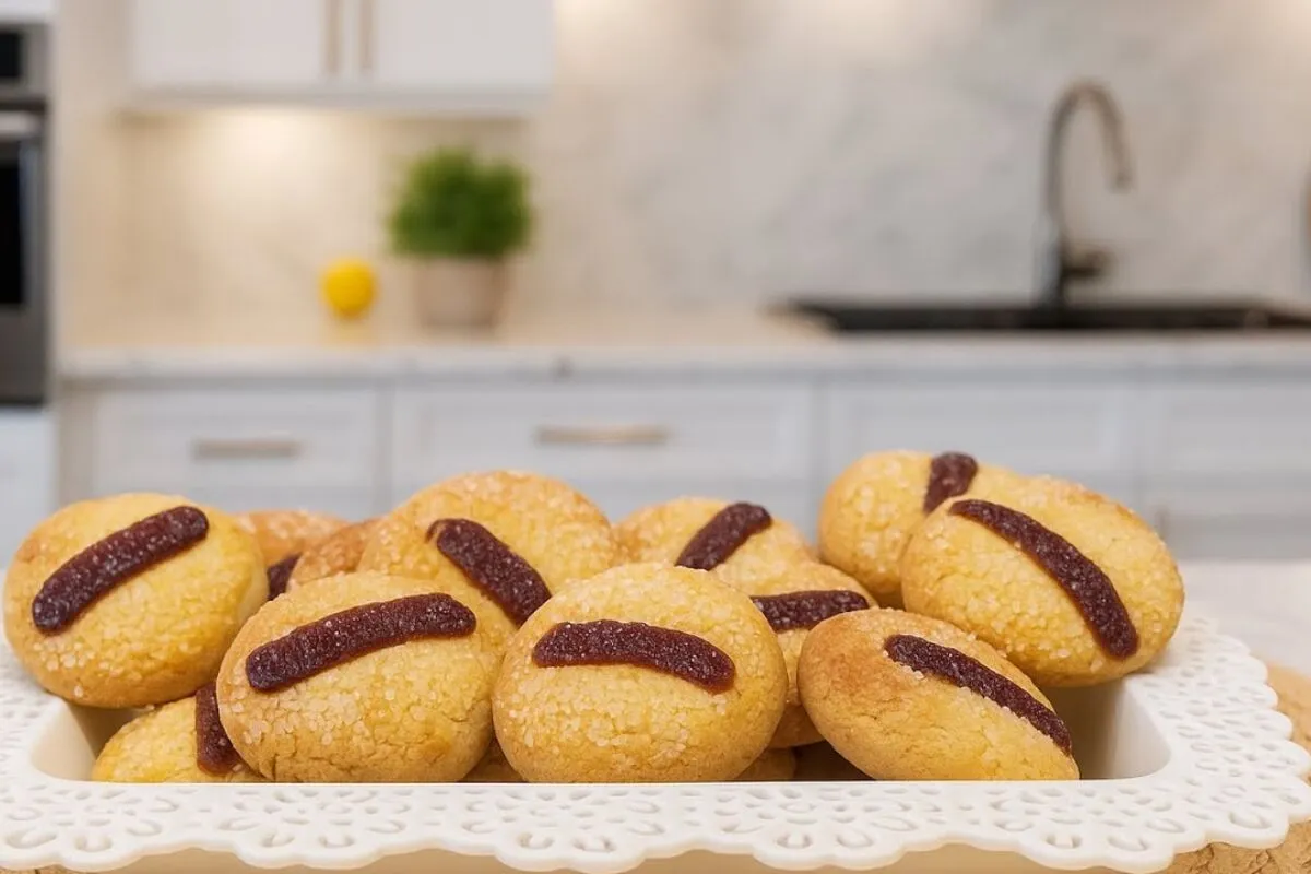 Broinha com fubá simples e gostosa que combina com café passado na hora