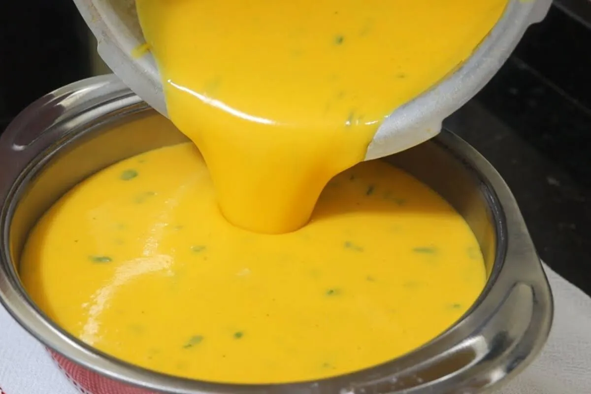 Caldo de batata com cenoura: ótimo para os dias mais friozinhos que estão chegando por aí