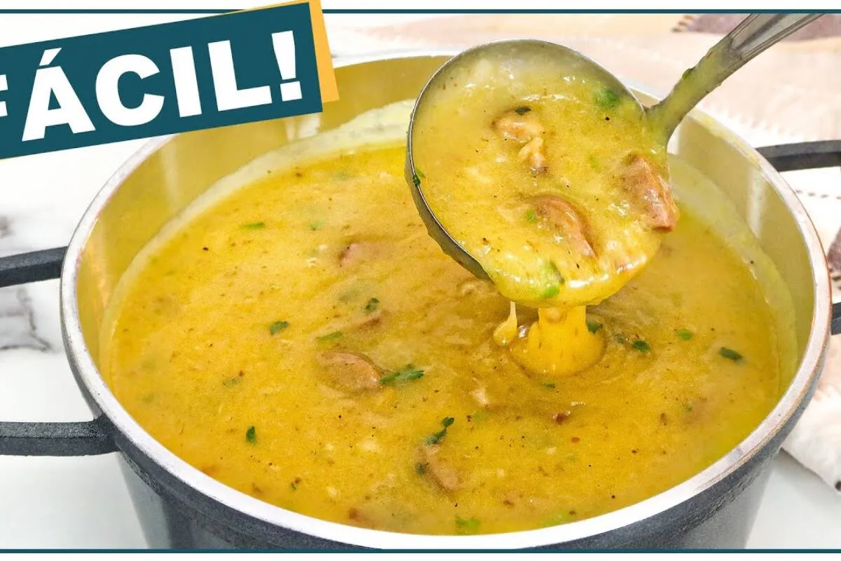 Caldo fácil e gostoso para você aprender a preparar nesse friozinho que vem chegando